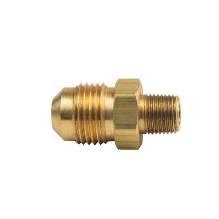 Thrifco Plumbing No. 48 3/8 Inch x 1/8 Inch Brass Flare MIP Adapter 9448012